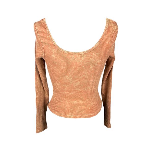 NEW Wild Fable Ribbed Long Sleeve Top - Picture 6 of 8